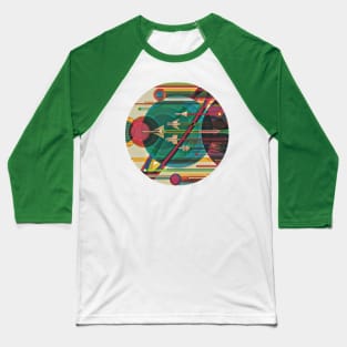 Futuristic Rocket Ships Baseball T-Shirt